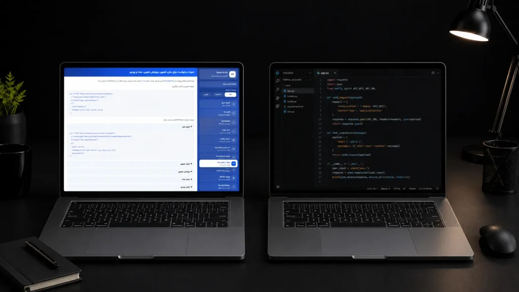 کدنویسی Portal AI